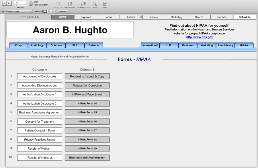 HIPAA - Office Forms